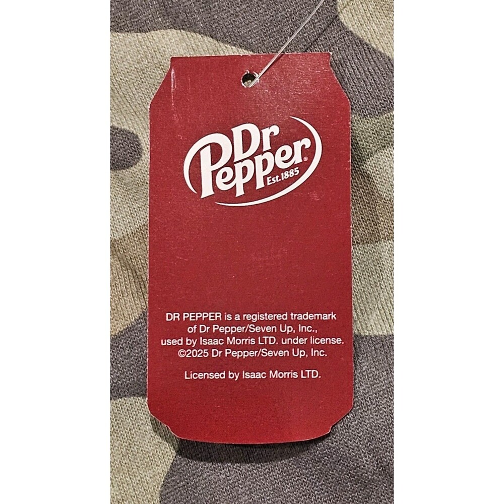 Dr. Pepper Camo Womens Oversized Sweatshirt Sz L - Picture 5 of 11